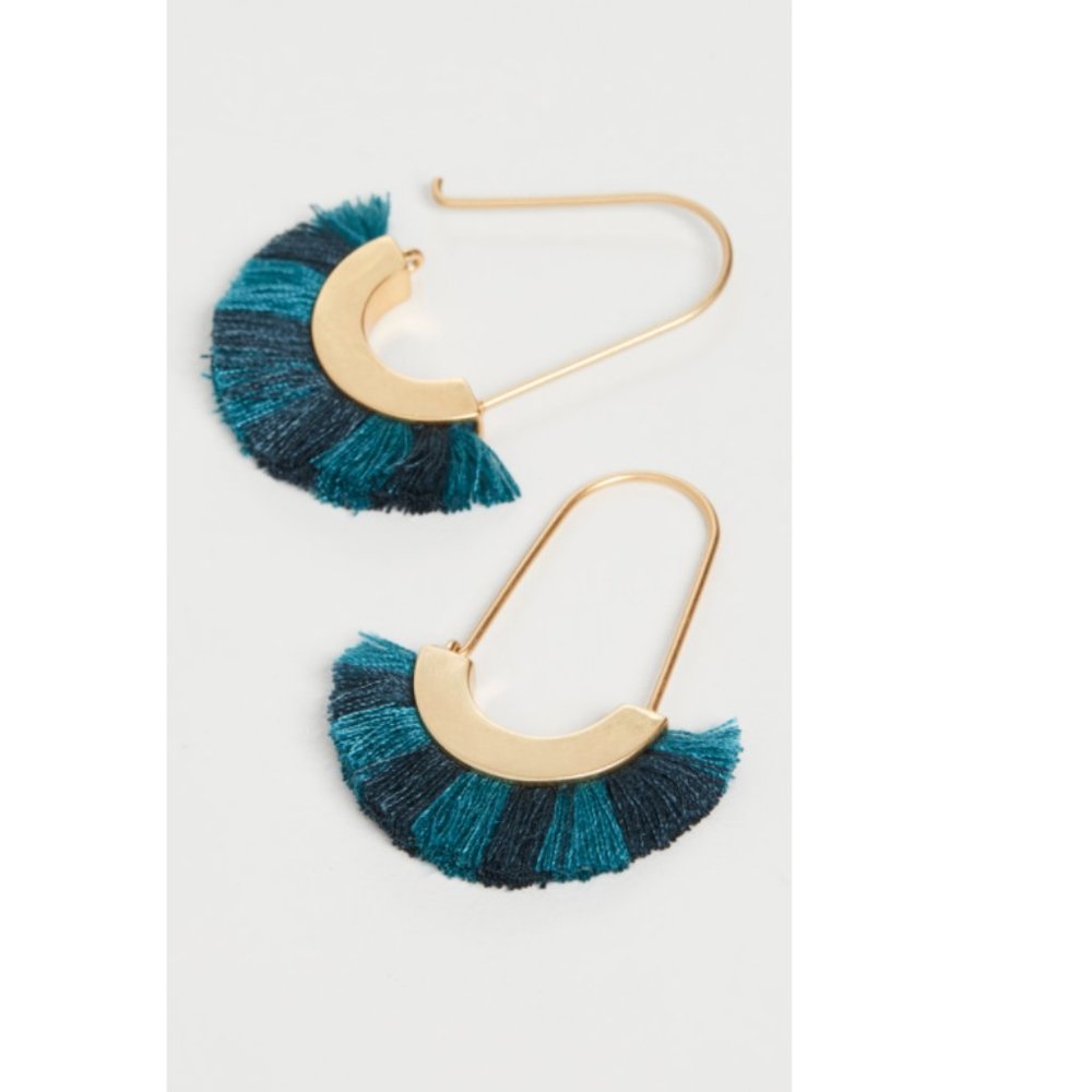 Madewell Arc Wire Fringe Earrings - Picture 4 of 6